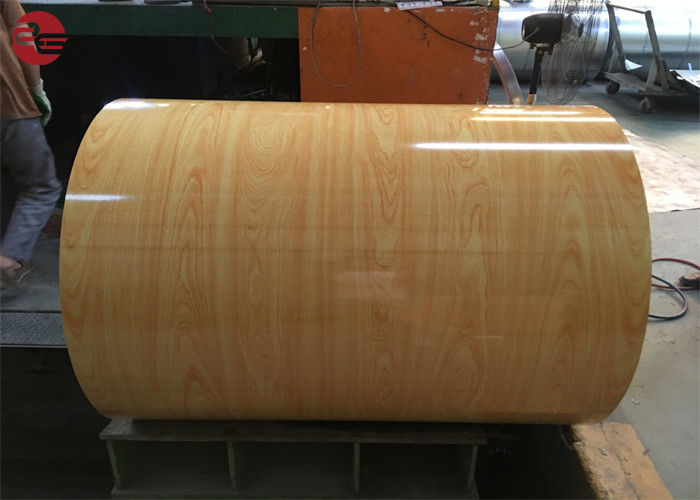 الزنك 40-275 0.12mm لون زهرة لفائف الصلب prepainted للزينة حاوية البولي ايثيلين